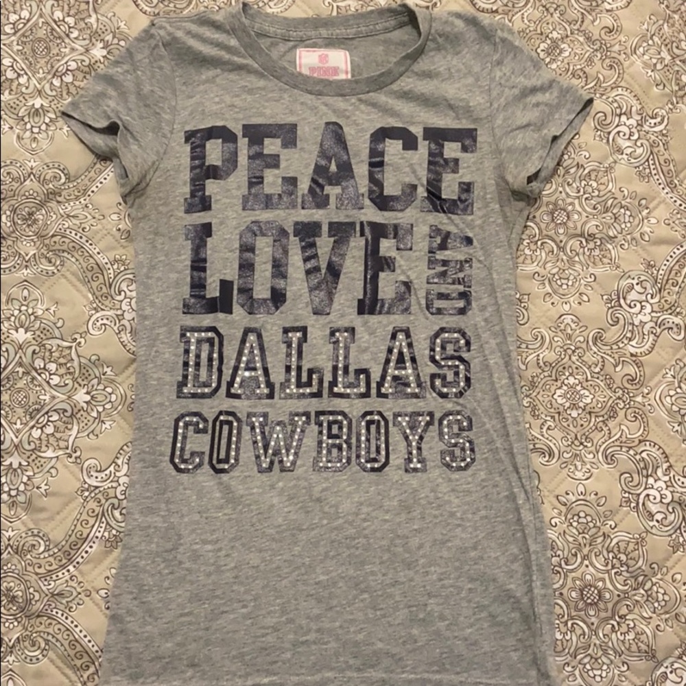 Victorias Secret Pink XS Dallas Cowboys Shirt